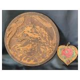 Flemish Art 14.5 Weathering the storm Plaque and