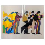 The Beatles Lineup of 4 Sericel by Subafilms Ltd.