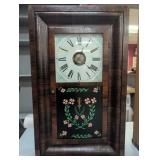 Seth Thomas Weight-Driven Ogee Wall Clock with Ori