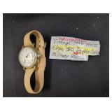 Elgin 580 Double Case Military Wristwatch