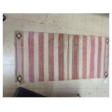 Navajo Saddle Blanket, 26 inches x 56 inches