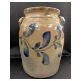 R.W. Russell, Beaver, Pa. 4 Gallon Salt-Glazed Sto