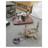 Collection of Telegraph Equipment and Stained Glas