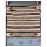 Navajo Saddle Blanket 30 x 30 Inches