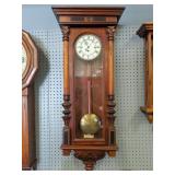Vienna Style Walnut Weight-Driven Regulator Wall C