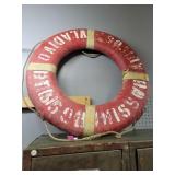 Marine Life Ring Buoy Marked Vladivostok