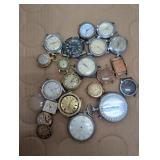 Assorted Collection of Wrist and Pocket Watches