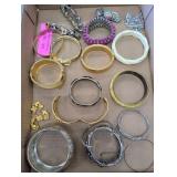 Assorted Costume Jewelry Bracelet Collection