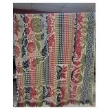 H. F. Stager Lancaster PA Woven Jacquard Coverlet