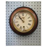 Waterbury Rosewood Grain Gallery Wall Clock with A
