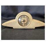 Cadillac Electric Mantel Clock in Marbled Plastic