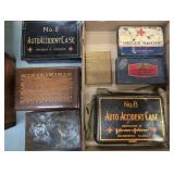Assorted Collectible Metal Tins and Wooden Boxes I