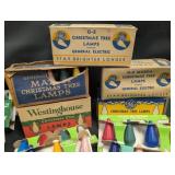 Assorted General Electric and Westinghouse Christm