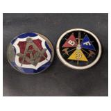 Fraternal Organization Enamel Badges, Knights of P