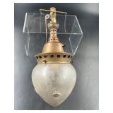 Welsbach Reflex Size No. 1 Gas Light Fixture with