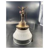 Velsbach Co. Size No. 6 Gas Light Fixture with Fro