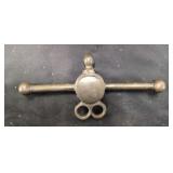 Bronze Plug Valve with Dual Handles and Ring End