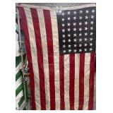United States 48-Star Flag, 4x6 Fabric sewn stars