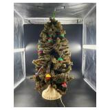 Tabletop Artificial Christmas Tree with Bubble Lig