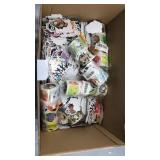 Box lot of stickers