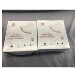 Disposable Linen feel Guest Towels, 12x17