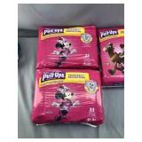 lot of 99 Huggies pull Up Diapers 4t-5t girls
