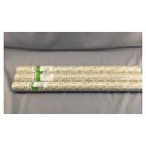 Kraft Wrapping Paper Roll, Foam White Floral P
