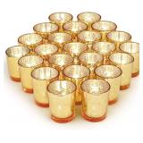 Gold Votive Candle Holders Set of 72,