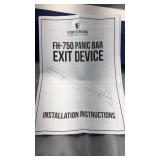 Commercial Door Hardware, Panic Bar Exit Device