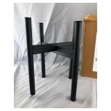 Lot of 6, Metal Plant Stands Holds up to 10-inch