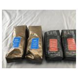 4 bags of whole bean coffee, French Roast +