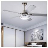 Ceiling Fan 52" w LED