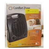 ComfortZone Compact Heater Fan, 1500W