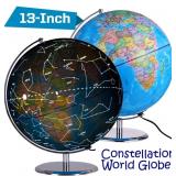 9" Geographic World Globe