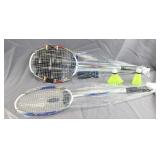 Set of 2 Graphite Shaft Badminton Racket