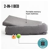 Premium Cuddler Memory Foam Dog Bed
