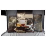 4 Panel Decorator Art