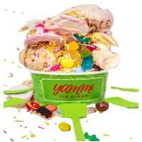 Ice Cream cup and Spoon Biodegradable lot of 2500