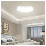 Round LED Light Fixture, 12" Diameter