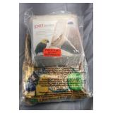 Pet Food Storage Container & Bird Seeds