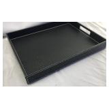 Lot of 3 Ostirich Serving Tray