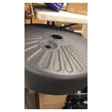 Patio Umbrella Base, Black