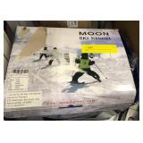 Moon Ski Helmet, Ski and Snow Sports, Black