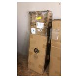 Lot of 2 Metal Wall Slots, 16 Slot Literature