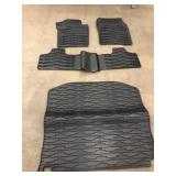 4 Black Car Mats