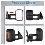 Pair of ECCPP Side Mirror Replacement fit for 2003