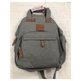 Unisex Backpack/Diaper Bag, Grey
