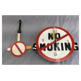 Lot of 10 Battery Operated No Smoking Clocks