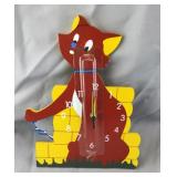 Lot of 10 Battery Operated Clocks Cat & Mouse