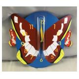 Lot of 9 Battery Operated Butterfly Clocks